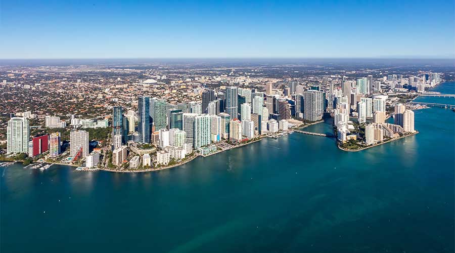 Downtown Miami Private Helicopter Tour